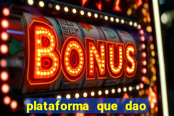 plataforma que dao bonus no cadastro